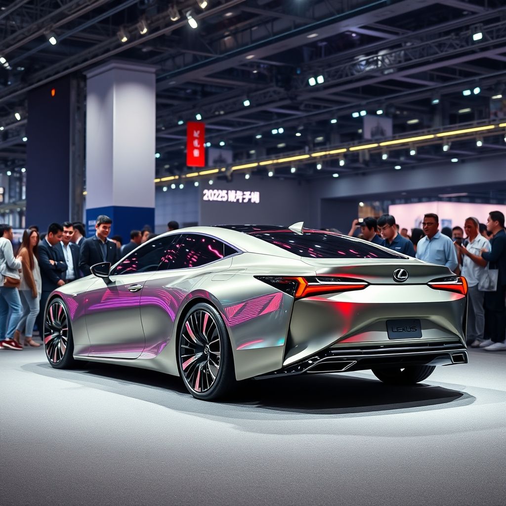 Lexus ES EV 2025: เปิดตัวในงานแสดงรถยนต์ที่เซี่ยงไฮ้